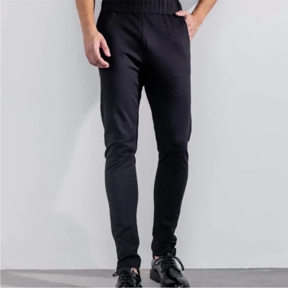 Orttu New York‎ Black Jersey Pants Sz S